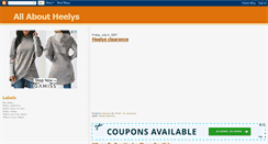 Desktop Screenshot of about-heelys.blogspot.com