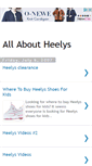 Mobile Screenshot of about-heelys.blogspot.com