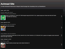 Tablet Screenshot of achmad10.blogspot.com