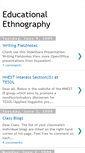 Mobile Screenshot of educationalethnographyiup.blogspot.com