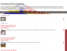 Tablet Screenshot of fundacionfecica.blogspot.com