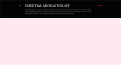 Desktop Screenshot of homearomatherapy.blogspot.com