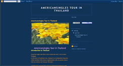 Desktop Screenshot of americansinglestour.blogspot.com