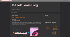 Desktop Screenshot of djjefflewis.blogspot.com