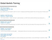 Tablet Screenshot of globalmarketstraining.blogspot.com