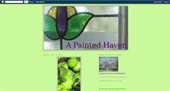 Desktop Screenshot of apaintedhaven.blogspot.com