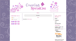 Desktop Screenshot of countingsprinkles.blogspot.com