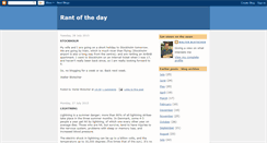 Desktop Screenshot of blotschersrant.blogspot.com