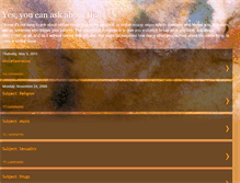 Tablet Screenshot of itsok2ask.blogspot.com