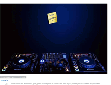 Tablet Screenshot of dj-lunatik-fanatik.blogspot.com