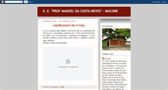 Desktop Screenshot of escolamacone.blogspot.com