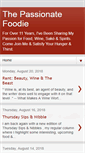 Mobile Screenshot of passionatefoodie.blogspot.com