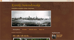 Desktop Screenshot of kronikiinowroclawskie.blogspot.com