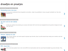 Tablet Screenshot of draadjesenpraatjes.blogspot.com