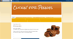 Desktop Screenshot of clickinforpennies.blogspot.com