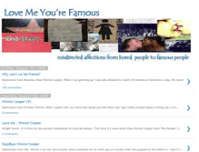 Tablet Screenshot of lovemeyourefamous.blogspot.com