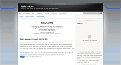Desktop Screenshot of bible2live.blogspot.com