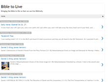 Tablet Screenshot of bible2live.blogspot.com