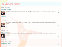 Tablet Screenshot of krawczykhome.blogspot.com