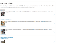 Tablet Screenshot of cosadepibes.blogspot.com