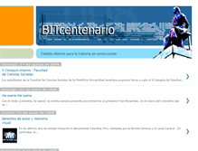 Tablet Screenshot of bligcentenario.blogspot.com
