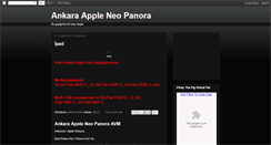 Desktop Screenshot of ankaraappleneo.blogspot.com