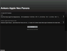 Tablet Screenshot of ankaraappleneo.blogspot.com