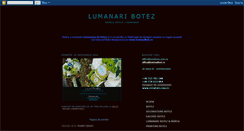 Desktop Screenshot of lumanaribotez.blogspot.com