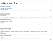 Tablet Screenshot of andligtarbetepawebben.blogspot.com