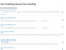 Tablet Screenshot of hair-braiding-care.blogspot.com