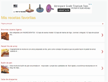 Tablet Screenshot of misrecetasfavoritas2010.blogspot.com