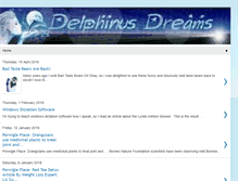 Tablet Screenshot of delphinus-dreams.blogspot.com