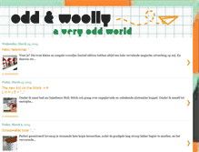 Tablet Screenshot of oddandwoolly.blogspot.com