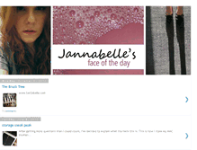 Tablet Screenshot of jannabelle.blogspot.com