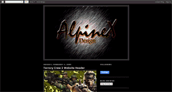 Desktop Screenshot of alpinexdesign.blogspot.com