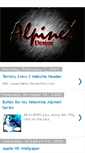 Mobile Screenshot of alpinexdesign.blogspot.com
