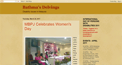 Desktop Screenshot of bathmasdelvings.blogspot.com