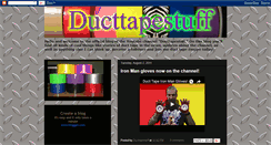 Desktop Screenshot of ducttapestuffonyoutube.blogspot.com