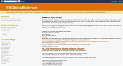 Desktop Screenshot of erglobalscience.blogspot.com