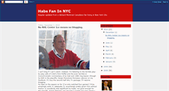 Desktop Screenshot of habsfaninnyc.blogspot.com