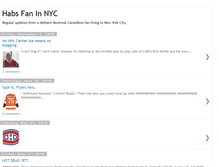 Tablet Screenshot of habsfaninnyc.blogspot.com