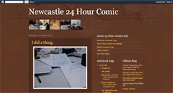 Desktop Screenshot of newcastle24hrcomic.blogspot.com