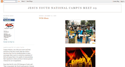 Desktop Screenshot of campusmeet09.blogspot.com