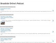 Tablet Screenshot of broadsideonlinepodcast.blogspot.com