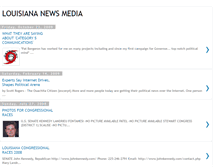 Tablet Screenshot of louisiananews.blogspot.com