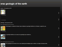 Tablet Screenshot of erasgeologicoftheearth.blogspot.com