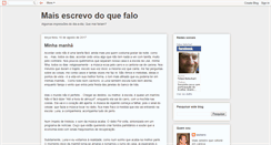 Desktop Screenshot of maisescrevodoquefalo.blogspot.com