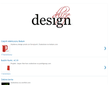 Tablet Screenshot of delicjedesign.blogspot.com