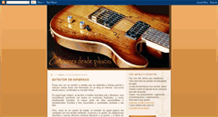 Desktop Screenshot of cancionesdesdepalacio.blogspot.com