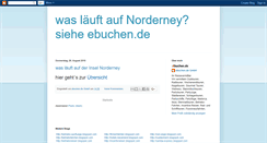 Desktop Screenshot of norderney-kalender.blogspot.com